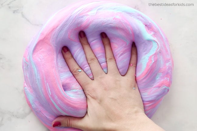 Easy Cloud Slime Recipe - Mess for Less