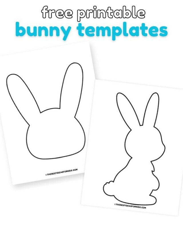 Free Printable Bunny Template
