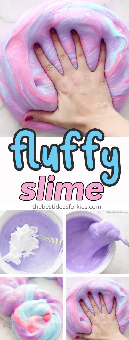 Fluffy Slime Recipe The Best Ideas For Kids