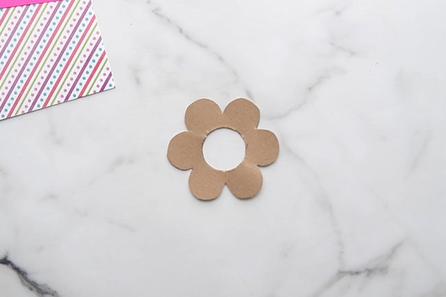 Cut out Flower Template