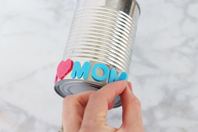 DIY Tin Can Flower Pots