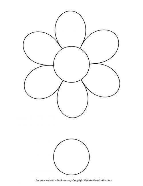 flower template the best ideas for kids