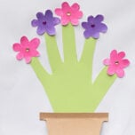 Handprint Flower Card