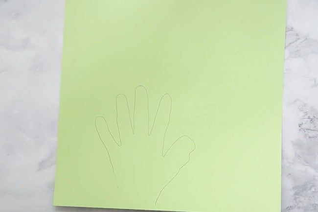 Handprint for Mother's Day