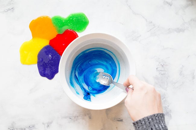 How to Make Rainbow Slime