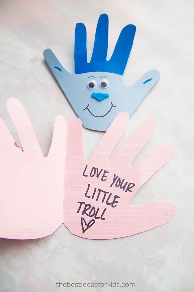 Trolls craft - love your little troll