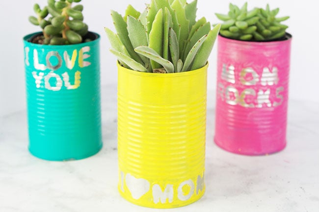 Tin Can Planters