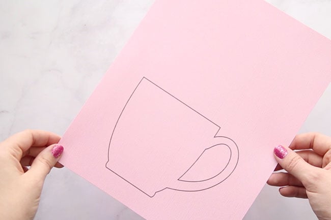 Coffee Cup Template Printable