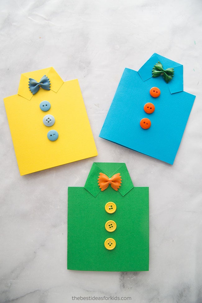 Fathers Day Shirt Card Craft