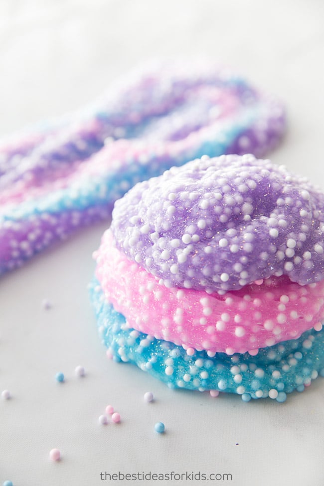 Mermaid Floam Slime (with Video) ⋆ Sugar, Spice and Glitter