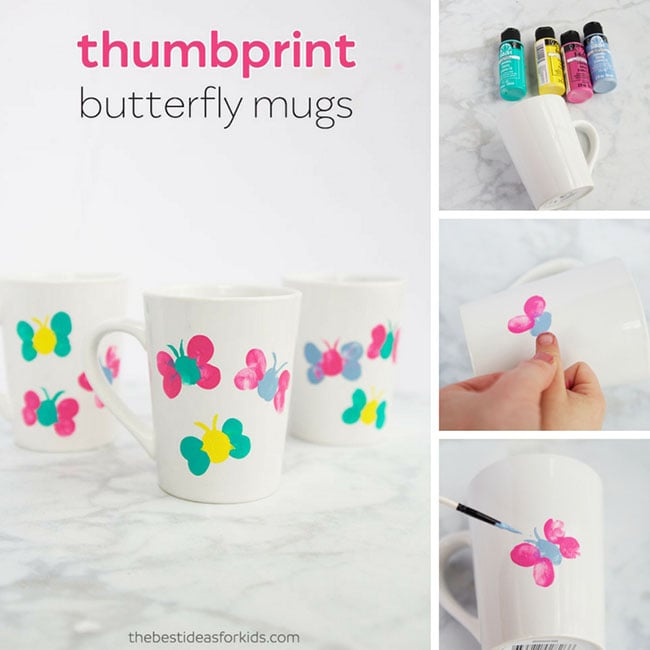 Hand Painted Mugs DIY Ideas