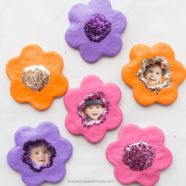 Salt Dough Ornament Flowers Craft