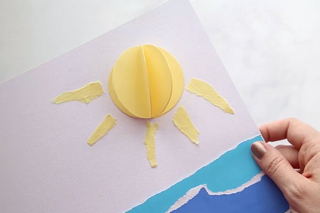 3D Paper Sun