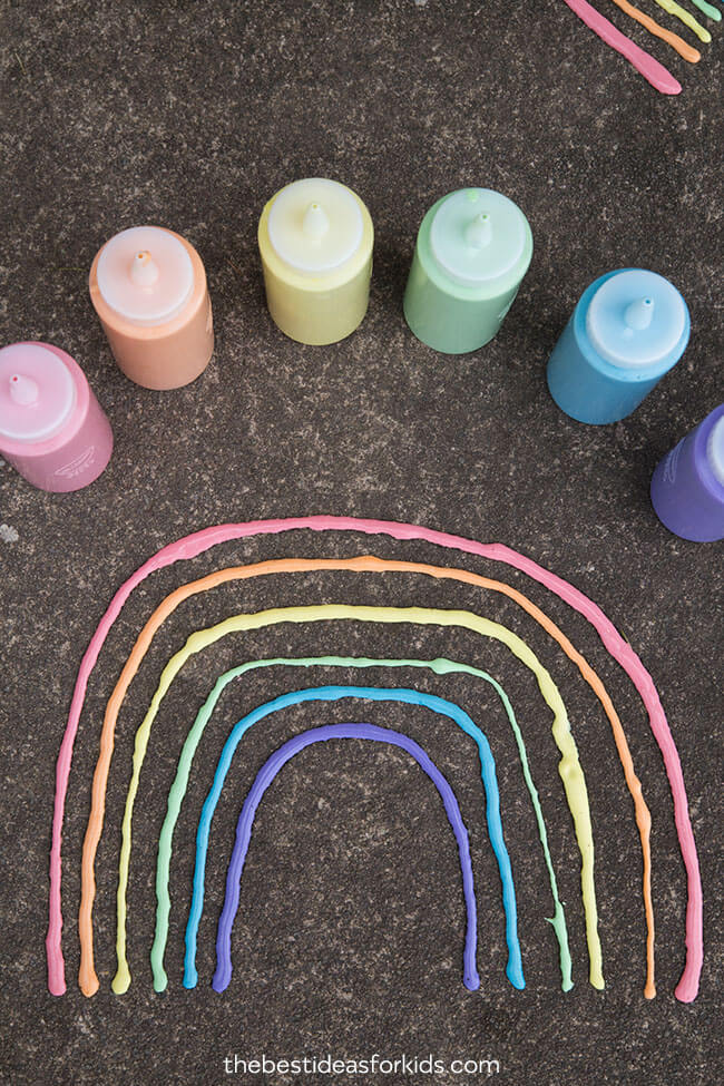 DIY Sidewalk Paint