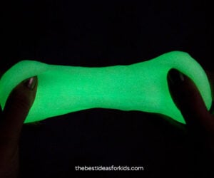 Glow in the Dark Glue Slime