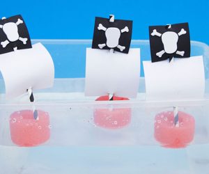 Pirate Pool Noodle Boats