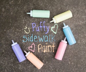 Sidewalk Paint Puffy