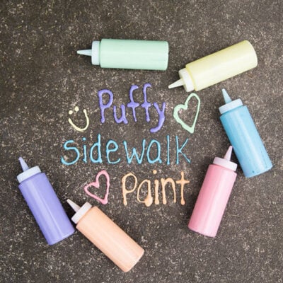 Sidewalk Paint Puffy