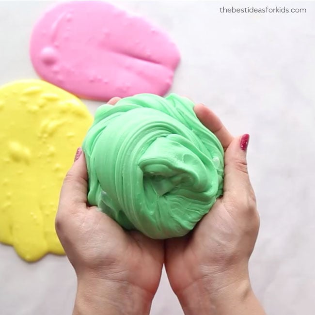 how to make slime out of model magic clay