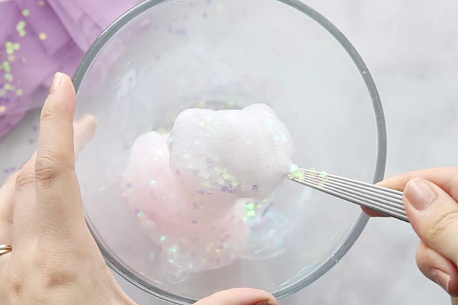 Contact Solution Fairy Slime Recipe