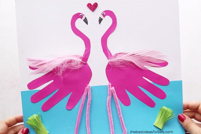 Flamingo Handprint The Best Ideas for Kids Flamingo Handprint The Best Ideas for Kids