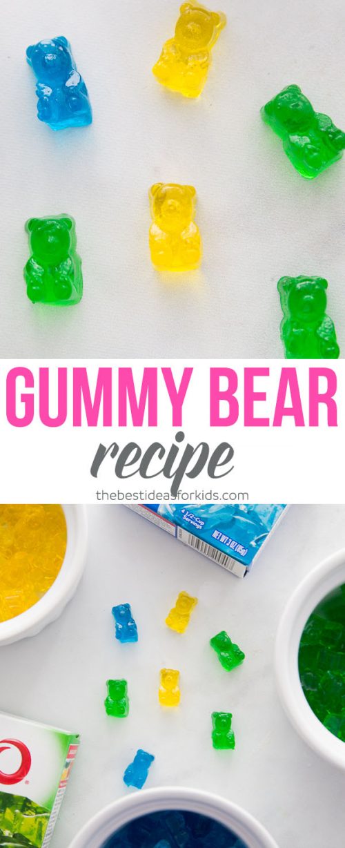 Homemade Gummy Bear Recipe The Best Ideas for Kids