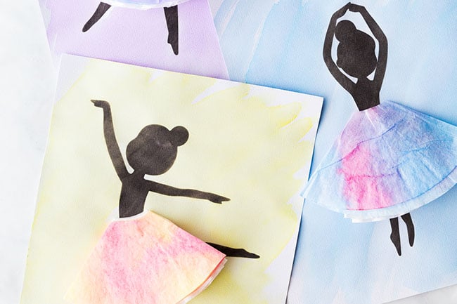 Free Ballerina Silhouette Templates