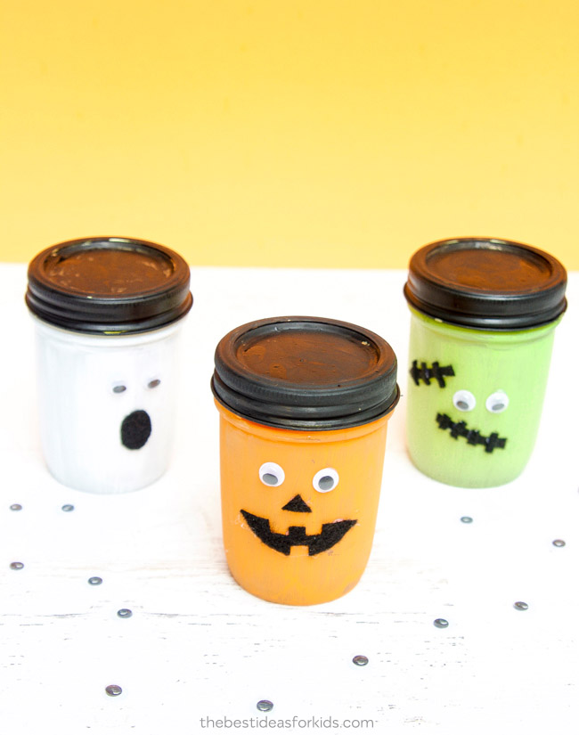 Halloween Mason Jars DIY