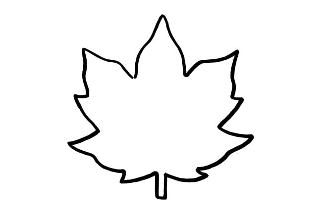 leaf outline