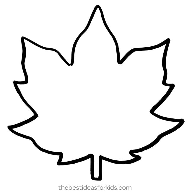 Maple Leaf Template Free Printable