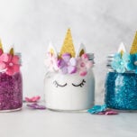 Unicorn Slime Jars