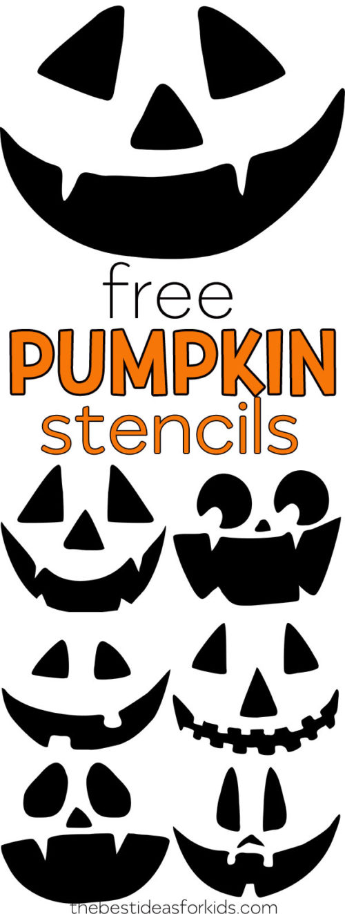 Pumpkin Stencils For Kids