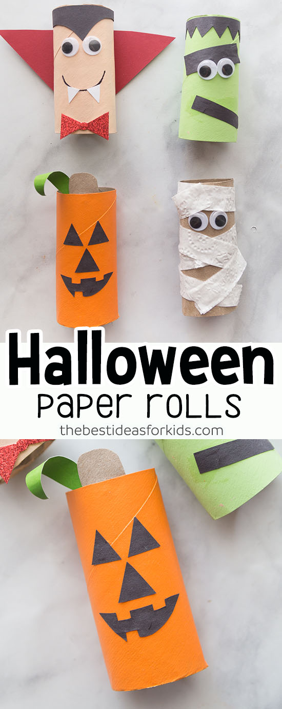 Halloween  Toilet  Paper  Roll  Crafts  The Best Ideas for Kids