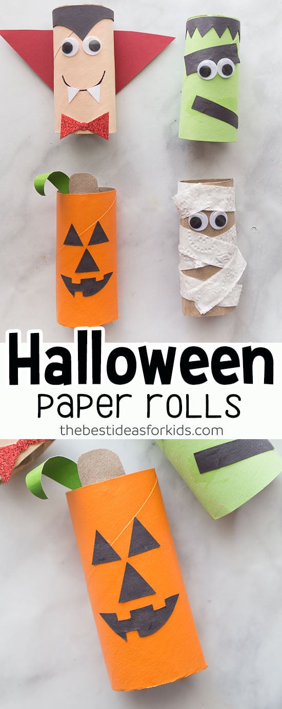  Halloween  Toilet  Paper  Roll  Crafts The Best Ideas for Kids