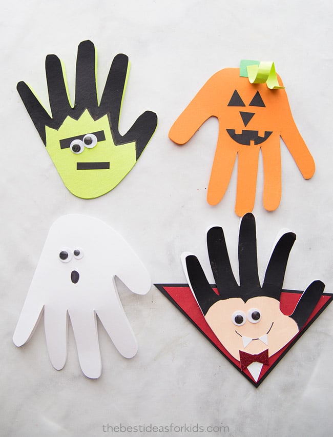 Halloween Handprints