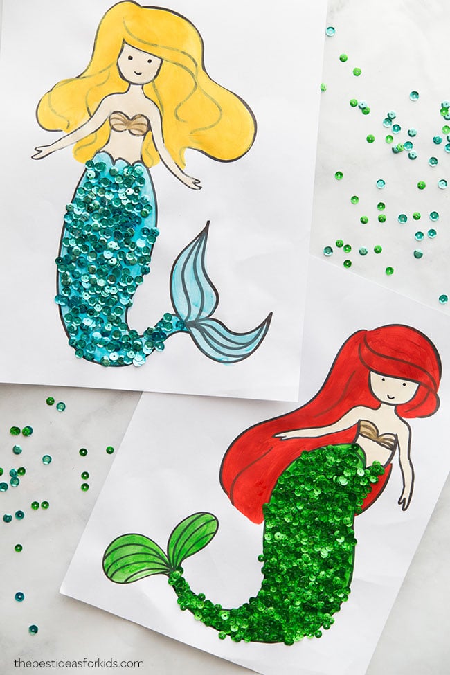 Featured image of post Mermaid Coloring Pages For Kids Printable - Coloring is a fun way to develop your creativity, your concentration and motor skills while forgetting daily stress.