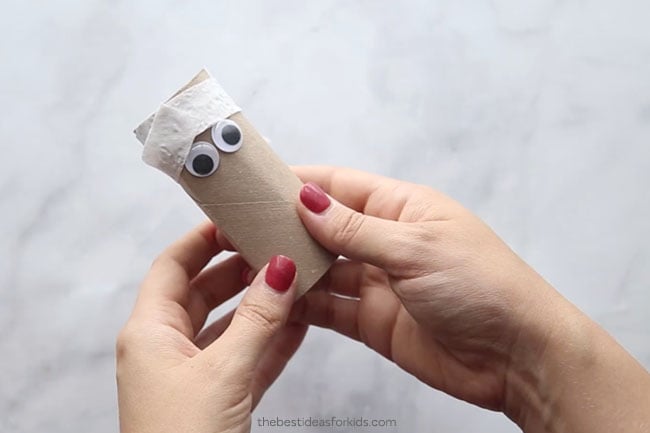 Mummy Toilet Paper Roll Craft
