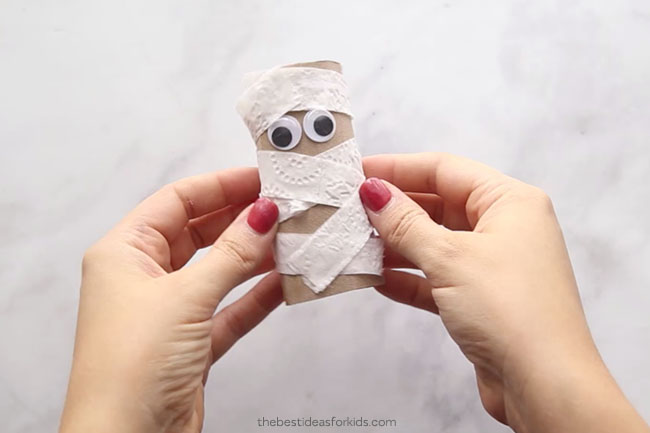 Mummy Toilet Paper Roll