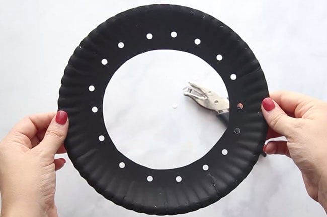 Paper Plate Craft Spider Craft