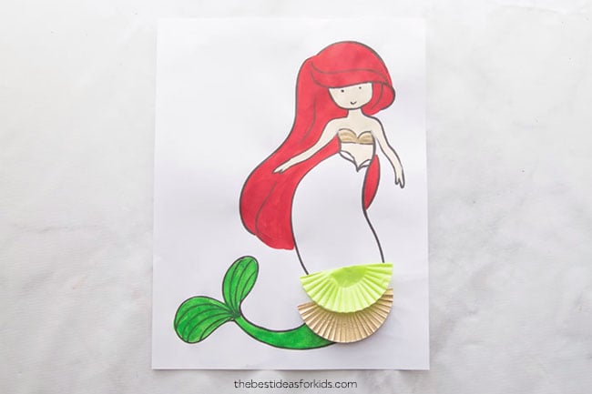 Printable Mermaid Pictures to Color