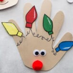 Christmas Handprint Cards