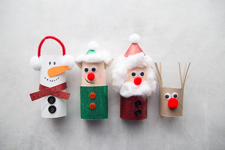 Christmas Toilet Paper Roll Crafts The Best Ideas For Kids