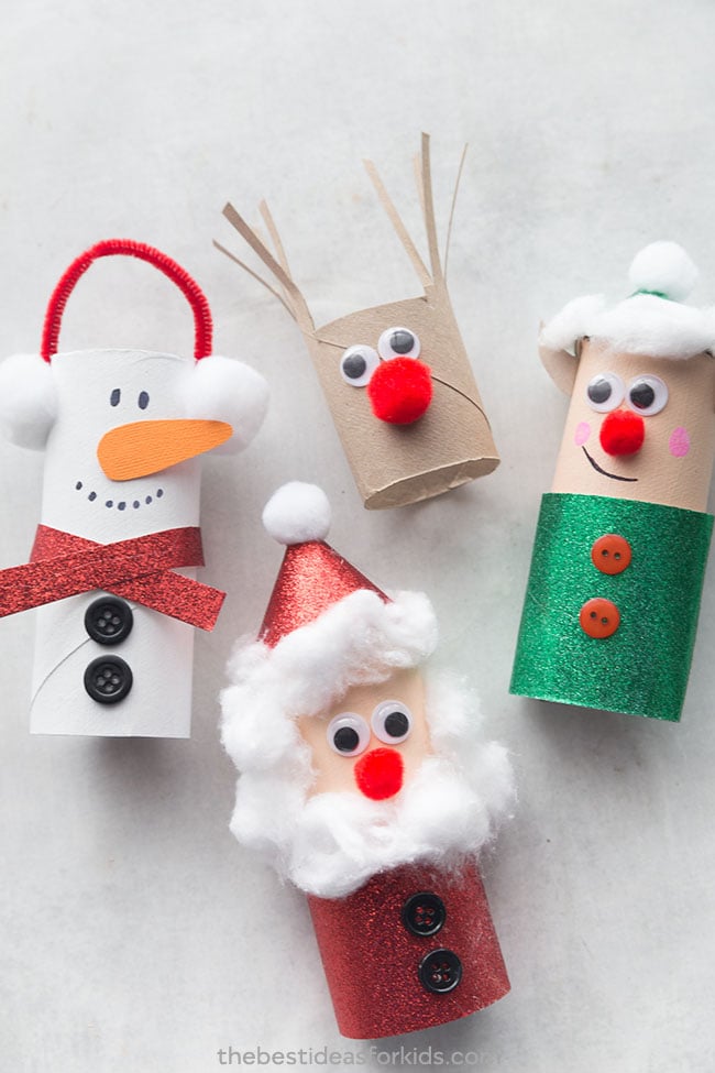 Christmas Toilet Paper Roll Crafts 