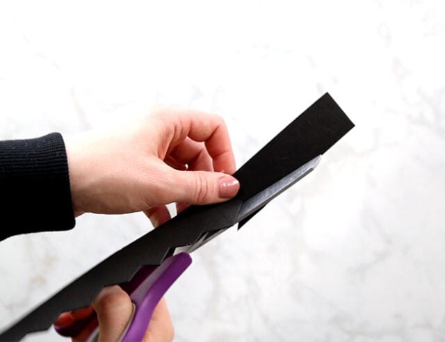 Cut out foam hair