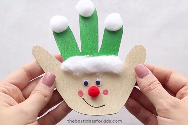 Christmas Handprint Art