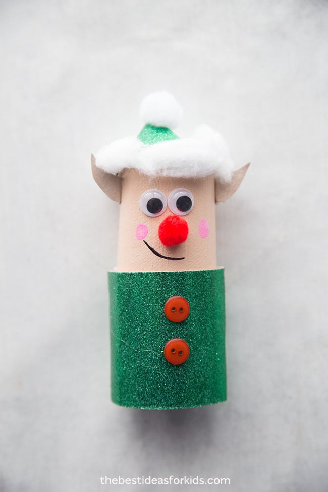Elf Toilet Paper Roll Craft