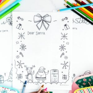 Letter to Santa Template