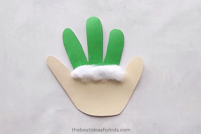 Elf Handprint Card