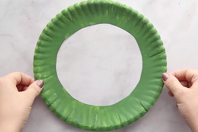 Handprint Wreath Craft