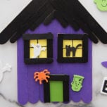 Popsicle Stick Haunted House